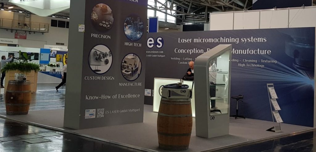ES LASER thanks you for visiting the Laser World of Photonics in Munich - 26 to 29 April 2022 - Stand A5.159