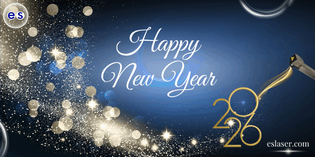 En ce début de nouvelle année, toute l’équipe de ES LASER vous présente ses meilleurs vœux de bonheur, de réussite et de santé.
Que 2026 soit synonyme de nouvelles opportunités, de prospérité et de succès !